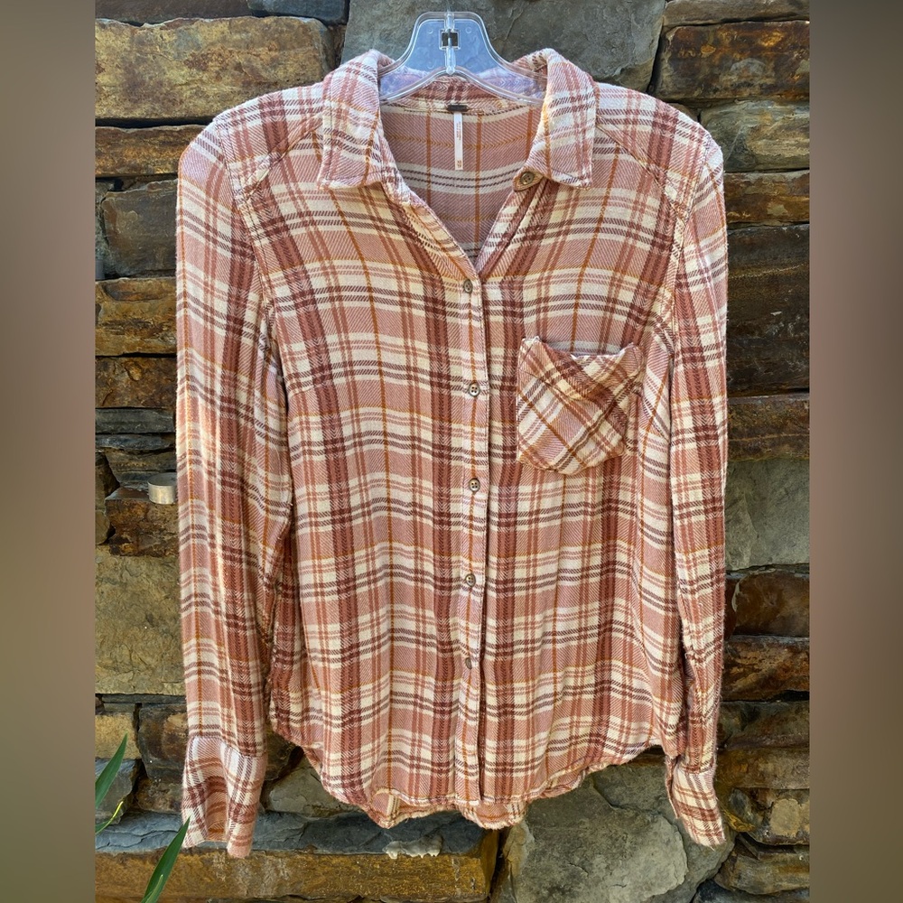 Free People Vintage Flannel